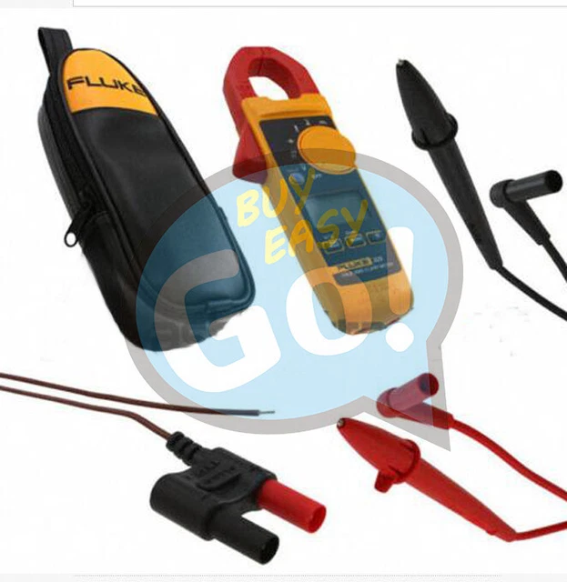 one  Fluke 325 True-RMS Clamp Meter 40.00 A 400.0 A with Soft carrying case