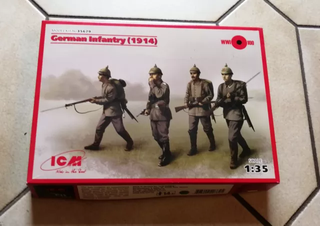 ICM 1/35: WW1 German Infantry