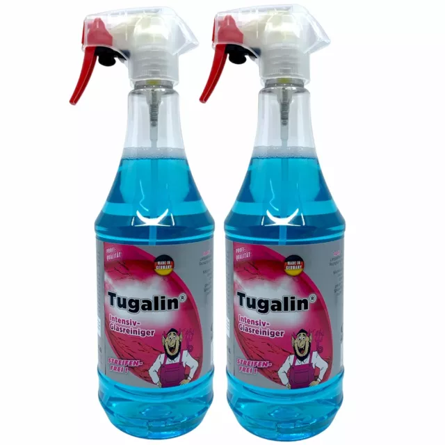 (1L=7,75€)Tuga Chemie Tugalin Glasreiniger 2 x 1 Liter