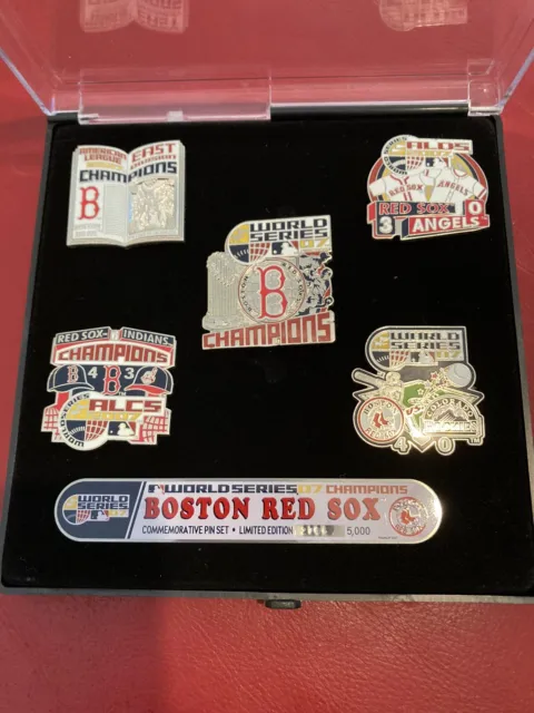 Boston Red Sox World Series Champions 2007 Limited Edition Pin Set 2785/5000
