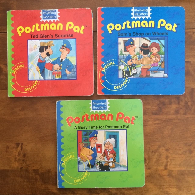 POSTMAN PAT VINTAGE Board Books x3 £3.13 - PicClick UK