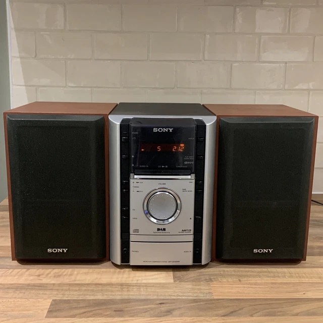 SONY CMTGS30DAB MICRO Bookshelf Stereo System CD DAB Radio Mini HiFi