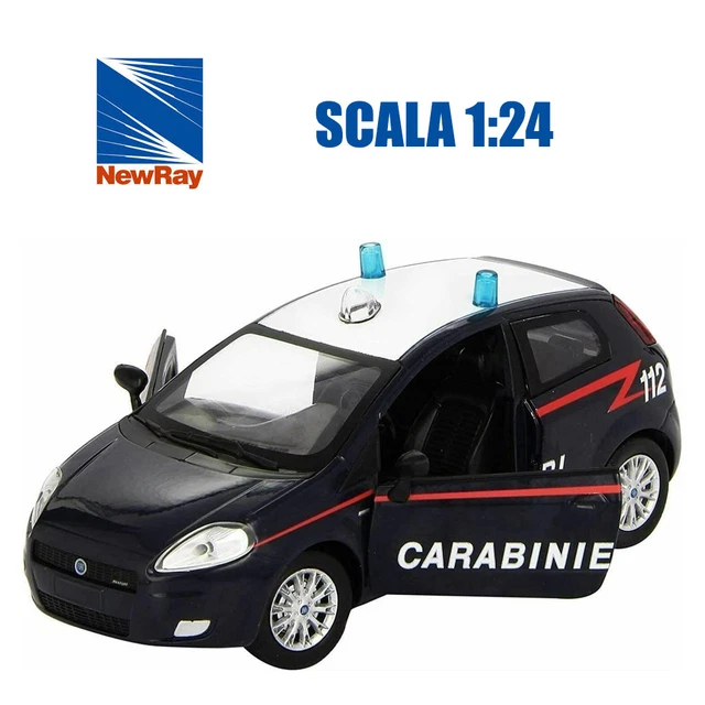 Welly FIAT Grande Punto Carabinieri 1/43 - Modellauto Polizei