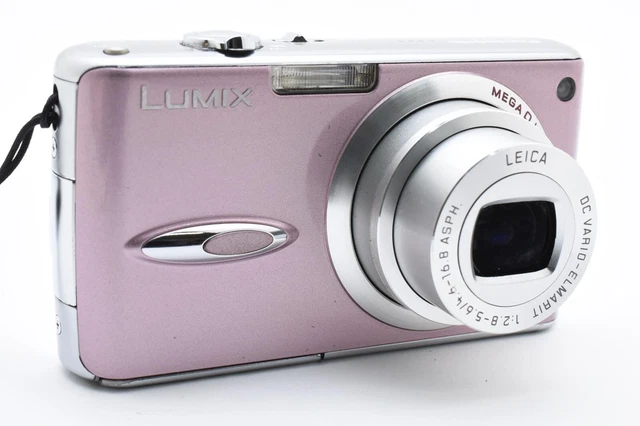 PANASONIC DIGITAL CAMERA Lumix DMC-FX55 8.1MP Pink [Exc++]