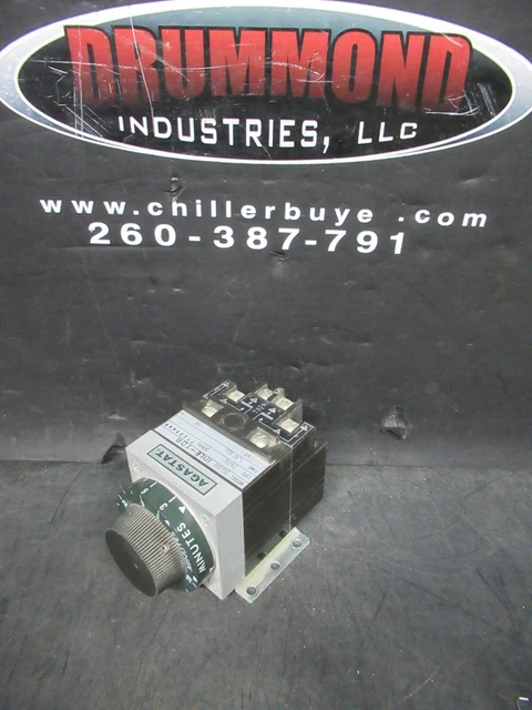 Agastat Time Delay Relay 3-30 Minutes 7012Oh 24 Vdc Voil 600 Vac 10 Amp