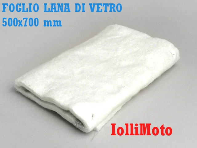 LANA DI ROCCIA VETRO Per MARMITTE MOTO CROSS CARTUCCIA - Foto 6