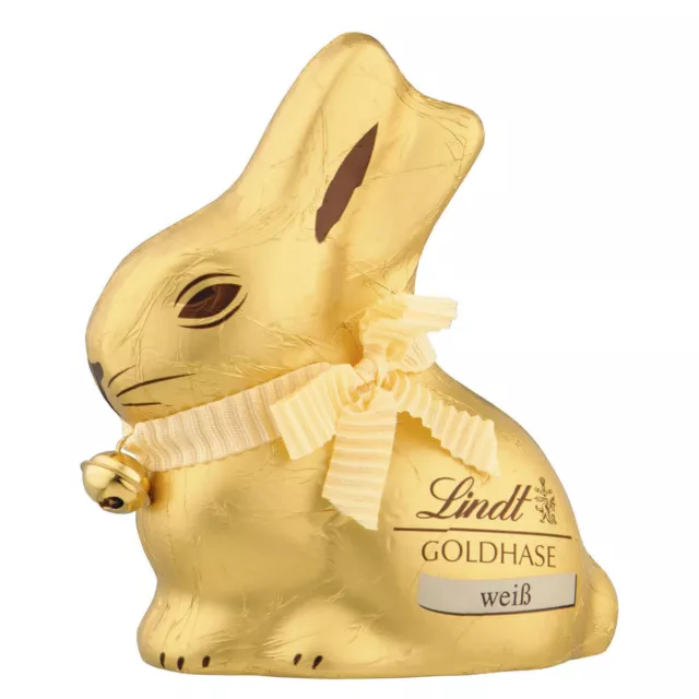 Lami Gold Bunny Blanc De Fin Chocolat Blanc Figure Creuse