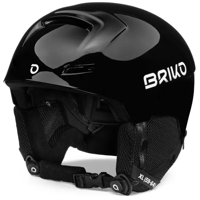 Casco Da Sci Briko Rental Casco Snowboard Casco Da Neve Colore Nero