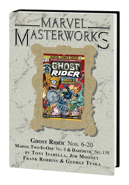 Marvel Masterworks Ghost Rider Hardcover Vol 02 Limited Dm Variant Edition Mmw