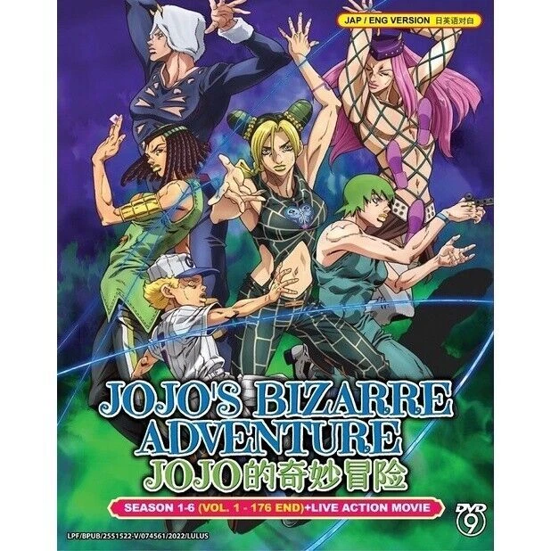 JOJO S BIZARRE ADVENTURE Season 1 6 Live Movie English