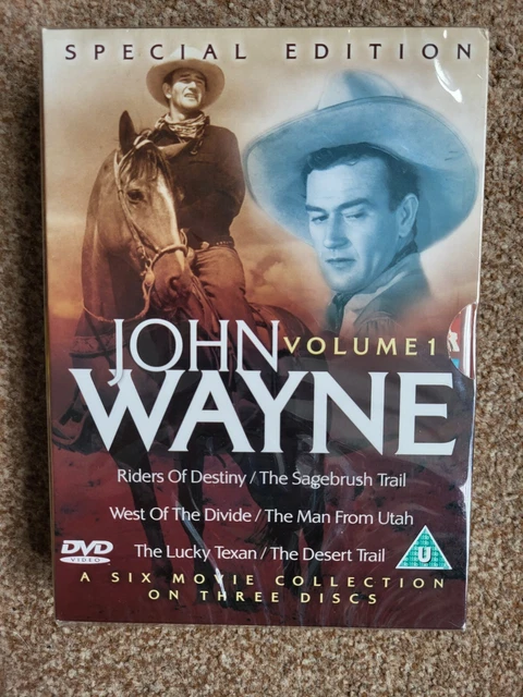 JOHN WAYNE SPECIAL Edition 6 Movie Collection Volume 1 DVD Box Set ...