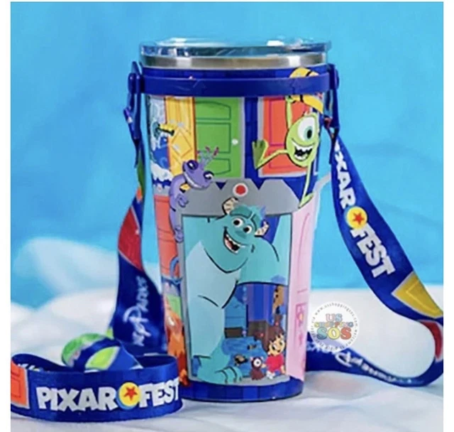 DISNEY PIXAR FEST 2024 Stainless Steel Tumbler 43.99 PicClick