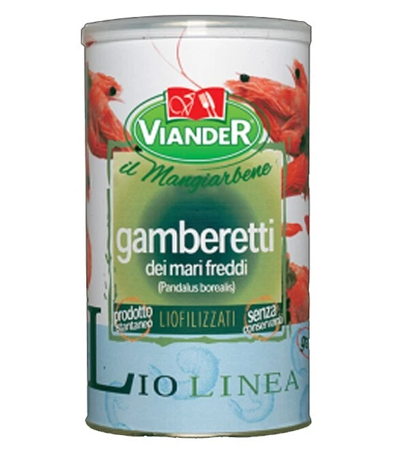 Viander Gamberetti Dei Mari Freddi Liofilizzati Gr.175