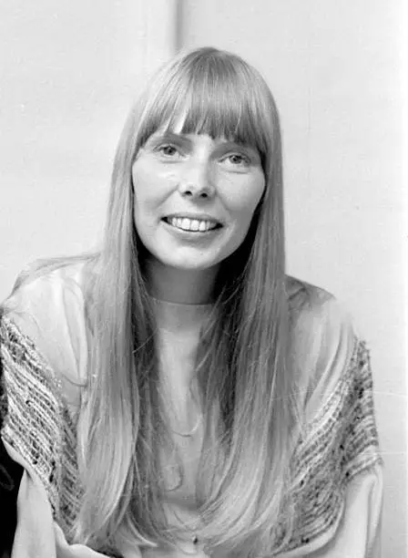 Joni Mitchell Musician Singer Band Group 1960s 1970s Old Music Photo