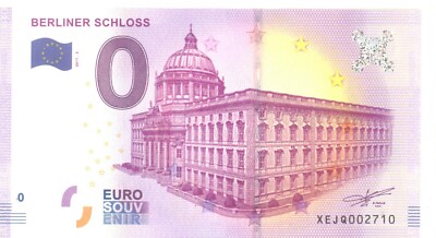 Billet Euro Souvenir ALLEMAGNE Berlin 2017 Berliner Luftbrücke 