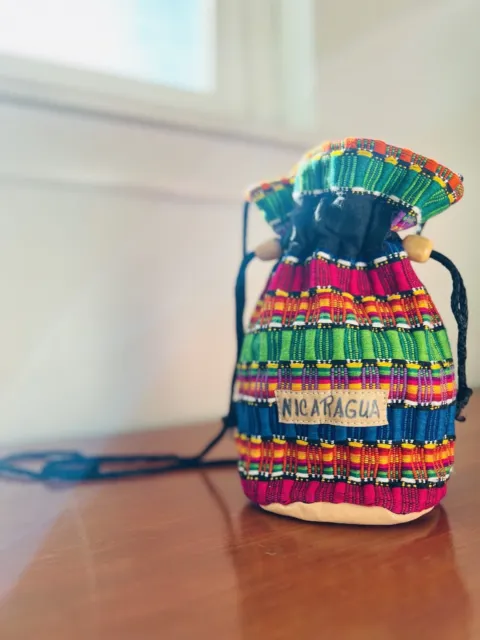 New Nicaraguan/Ethnic Bucket Style Purse