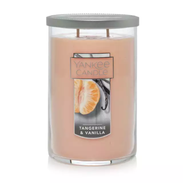 Yankee Candle Tangerine & Vanilla - 22 oz Large 2-Wick Tumbler Candle