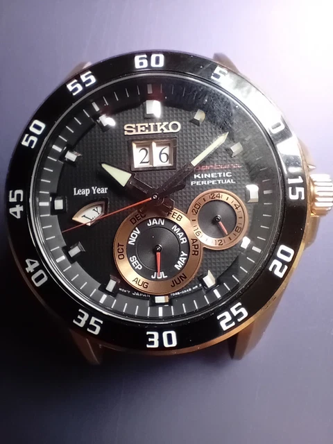 ♢SEIKO スポーチュラ パーペチュアル キネティック ♢7D48-0AK0
