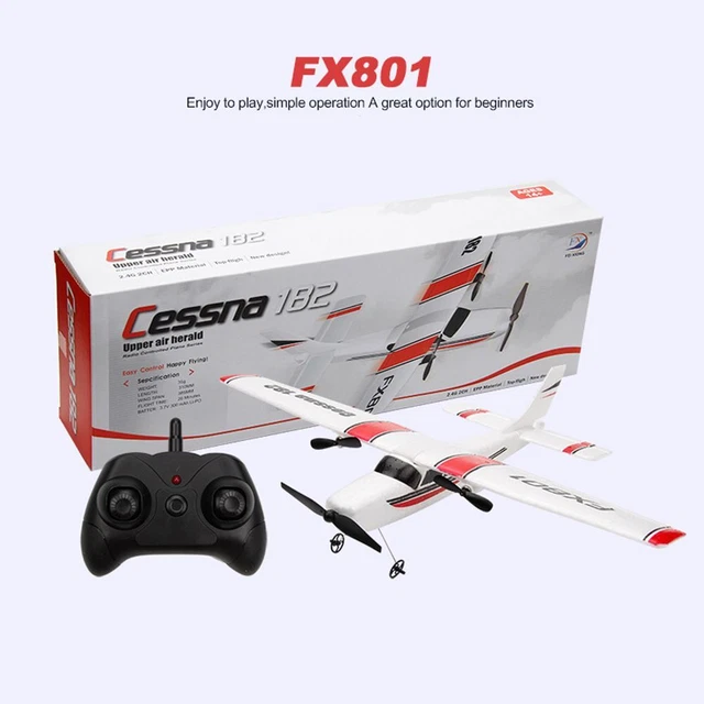 Mousse EPP Télécommande Avion RC Planeur Pour Cessna 182 Modèle Jouet d'avion