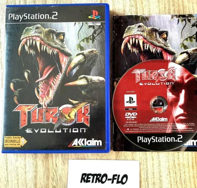 Turok Evolution - Jeu Sony Playstation 2 PS2 Complet - PAL