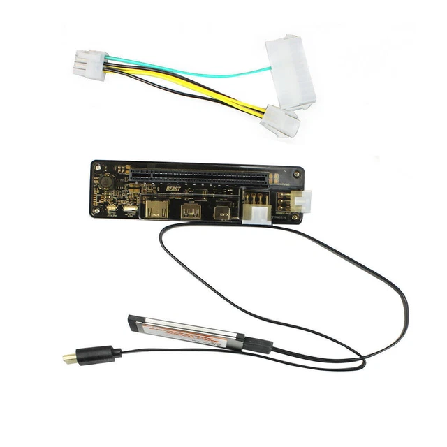 XT-XINTE PCIE EXP GDC External Laptop Video Card Dock Graphics Card Expresscard