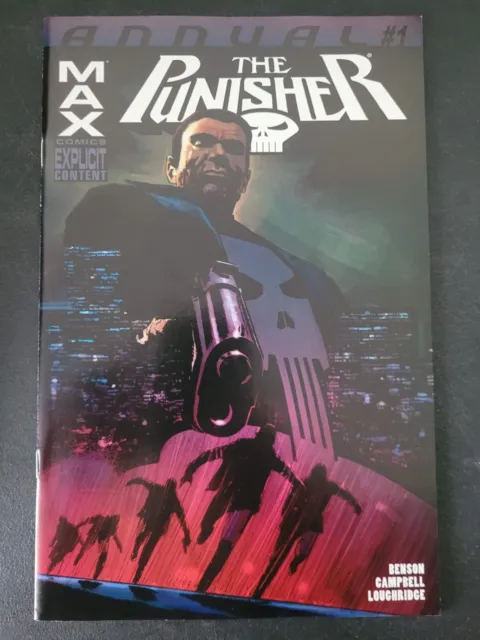 The Punisher Max Annual #1 (2007) Marvel Max Comics One-Shot! Benson! Campbell!