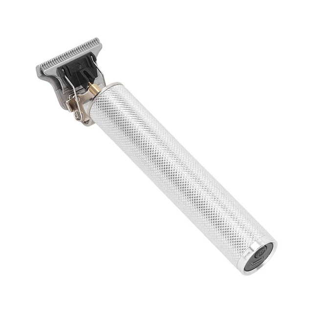 (Silver) Hair Clipper Easy To Clean Hair Trimmer Waterproof For Outdoor 2