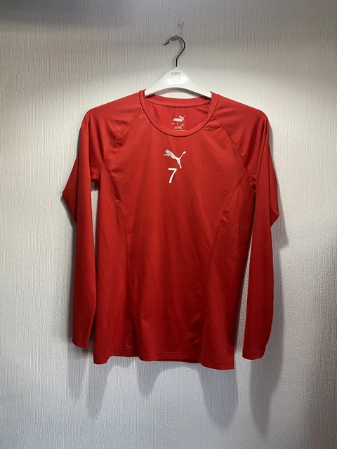 West Bromwich Albion Match Worn Base Layer ROGIC #7 Red 3rd Shirt Puma WBA