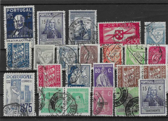 Briefmarken Portugal altes Lot gestempelt