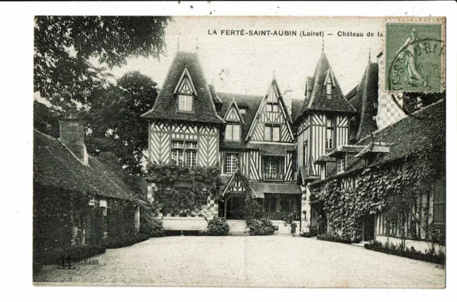 CPA-Carte Postale-France La Ferte Saint Aubin - Son Château en 1911 VM6731