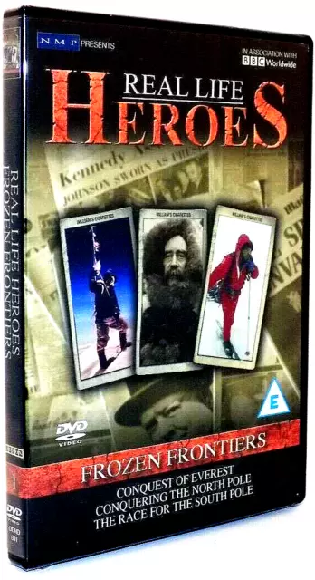 Real Life Heroes  Frozen Frontiers DVD Conquest Of Everest / North & South Pole