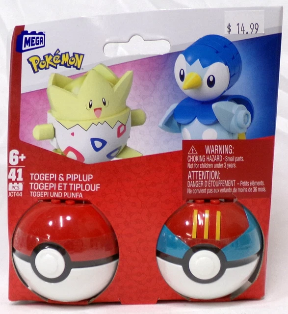 Pokemon 28 MÉGA POKÉMON JCT44 Togepi & Piplup 41 Pièce Ensemble 2024 Neuf Scellé ...