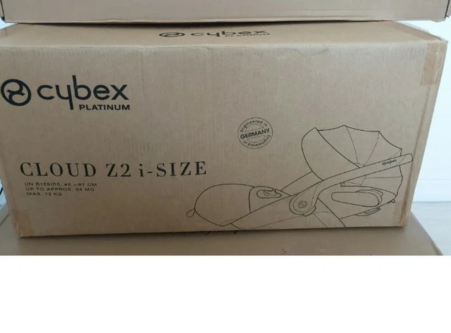 BRAND NEW  CYBEX  Cloud Z2 i-Size Car Seat In Black Deep