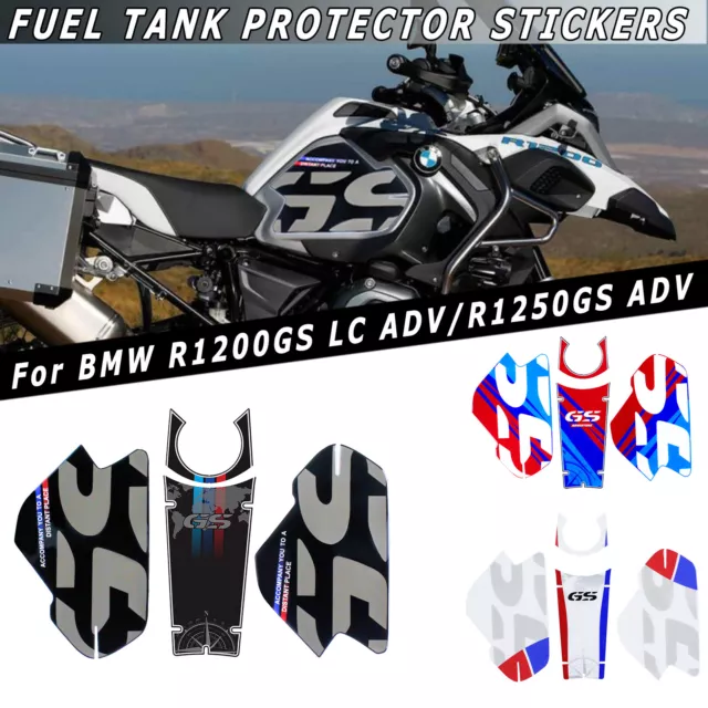 Fuel Tank Protector Stickers For BMW R1200GS LC Adv 2014-2018 R1250GS Adv 2019+