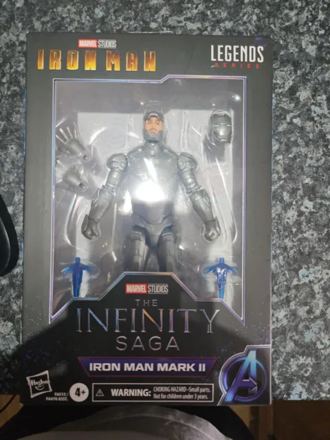 Brand New Hasbro Marvel Legends Infinity Saga Iron Man Mkii Action Figure 2023