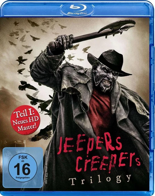 JEEPERS CREEPERS TRILOGY Bluray deutsch, englisch EUR 40,29