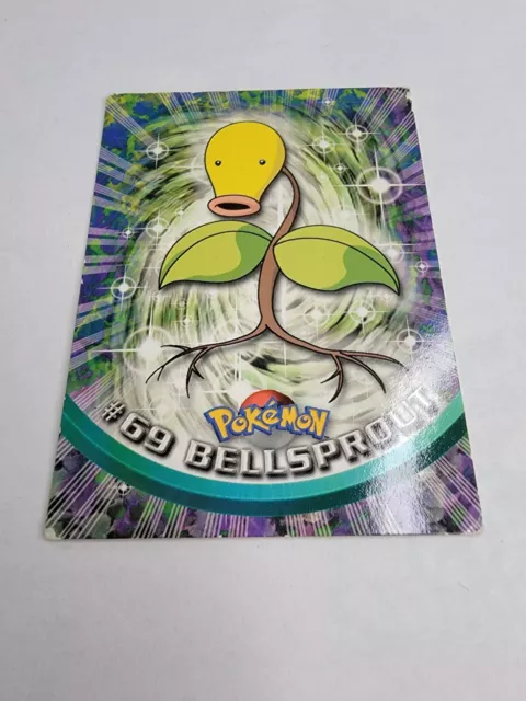 Topps Pokémon #69 Bellsprout Regular Plant Stage 1 TV Animation Edition MP