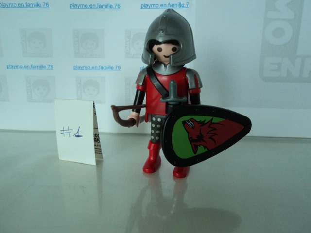 PLAYMOBIL (L2201) MOYEN-AGE - Catapulte Chevaliers Dragon 3653 Barbares