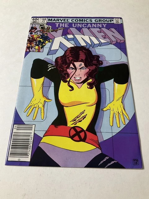 Uncanny X-Men 168 Vf Very Fine 8.0 Newsstand Edition Marvel Comics