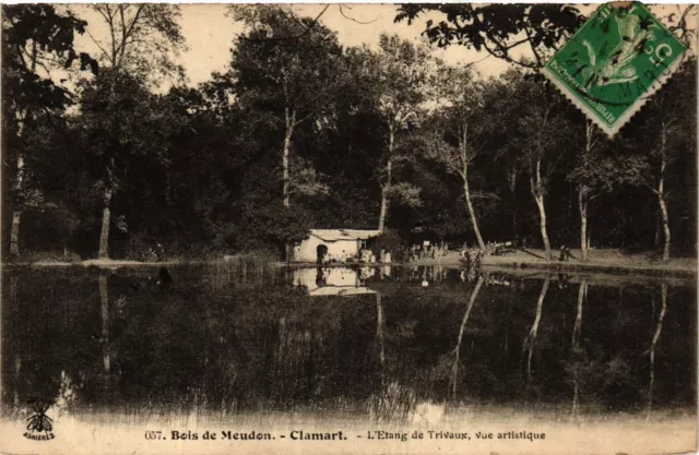 CPA Bois de MEUDON-CLAMART L'Etang de Trivaux (413348)