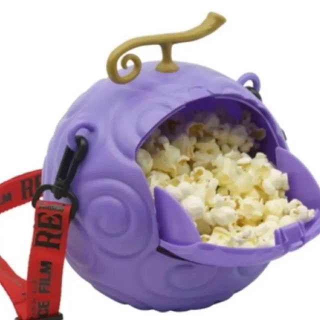ONE PIECE FILM RED GumGum Fruit Popcorn bucket Case Movie Theater