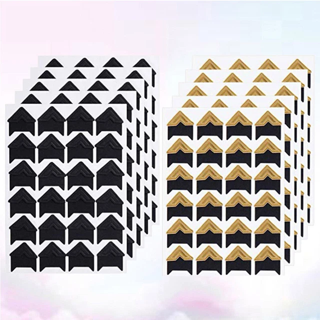 11 Fogli Angoli Foto Autoadesivi Color Oro - Per Scrapbooking, Album E Progetti Fai Da Te - Foto 13