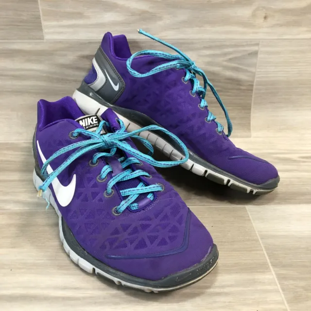 NIKE TRAINING Free Fit 2 Women's Royal PURPLE Running Training Shoes Sz 7