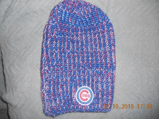 Casquette chapeau d'hiver Chicago Cubs bonnet Skully Jim Beam motif cool style couleur L@@K