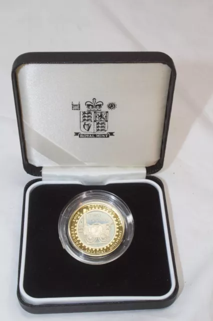 2004 Great Britain Silver Two Pound Proof Piedfort Coin, No COA