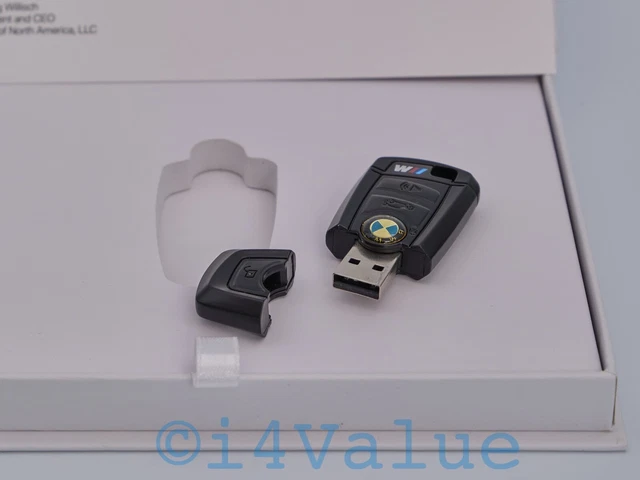 BMW Memorabilia: USB flash memory fob shaped like BMW key