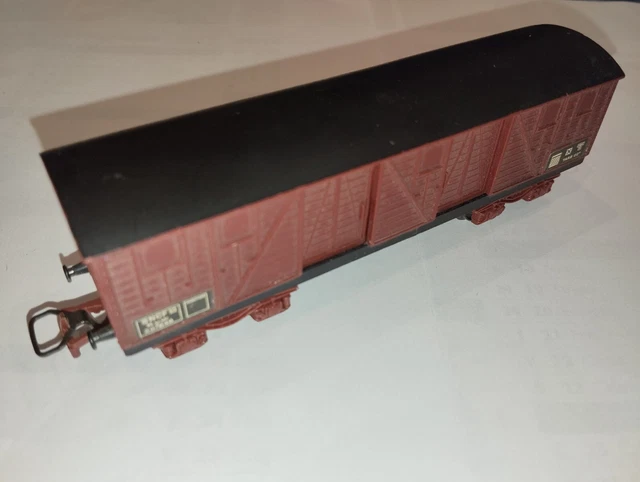 Wagon Couvert TP à Bogies VB Réf 50 - SNCF - Maquette Train - Occasion