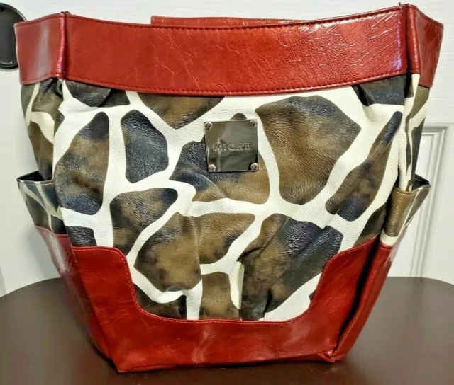 NEW - MICHE - Demi Bag Shell - "Joella" - animal print faux leather - retired