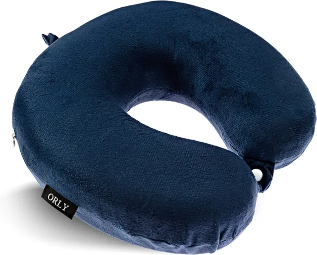 Charles Albert Memory Foam Travel Pillow, U Shaped Neck Pillow, Ultra Soft Comfo