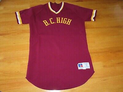 Vintage Russell BOSTON COLLEGE HIGH SCHOOL No. 20 (Size LG) Baseball Jersey